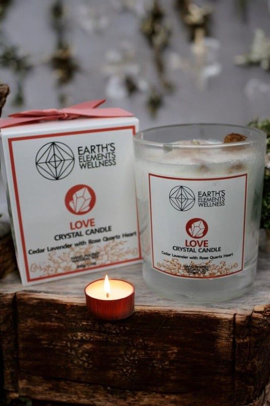 Earth&#39;s Elements Candle