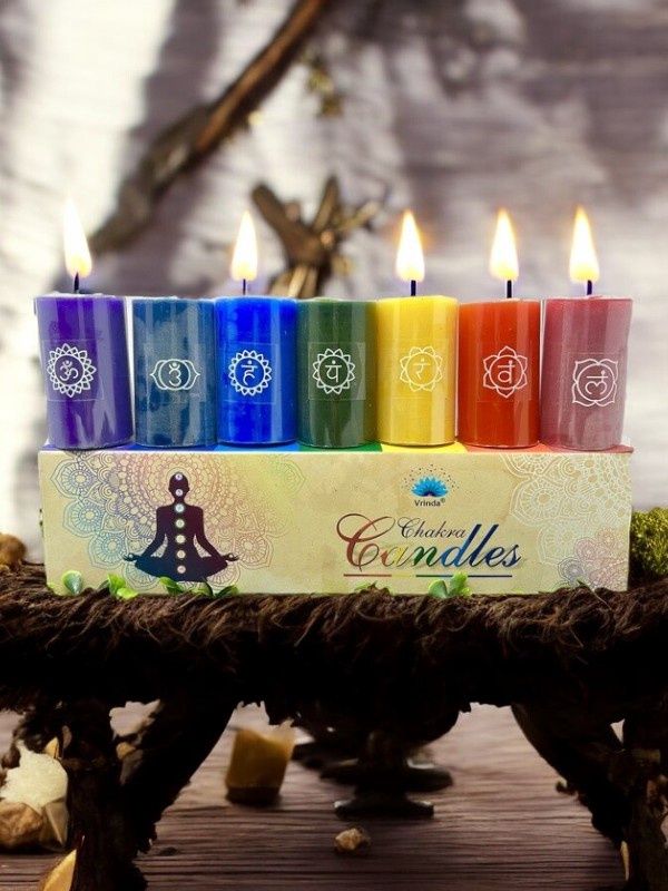 Chakra Mini Candle Set