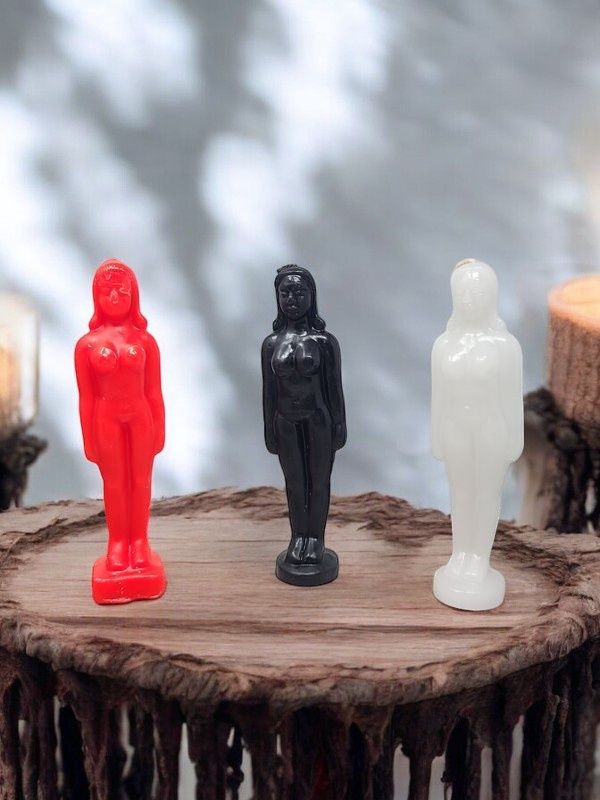 Female Figure Candle