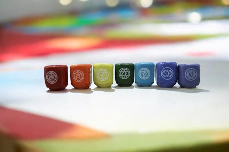 Chakra Chime Candle Holder