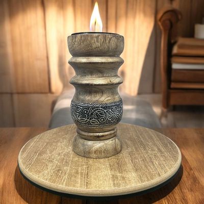 Wood Charcoal/ Coal Burner Pillar