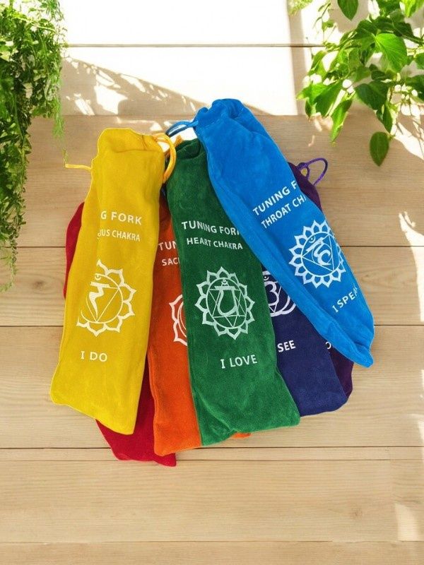 Chakra Tuning Fork Set - I's