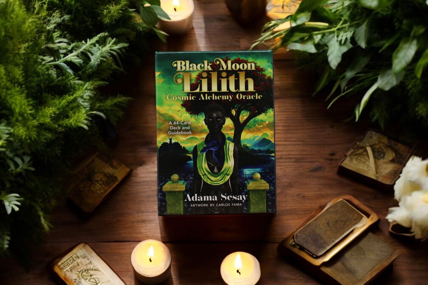 Black Moon Lilith Cosmic Alchemy Oracle