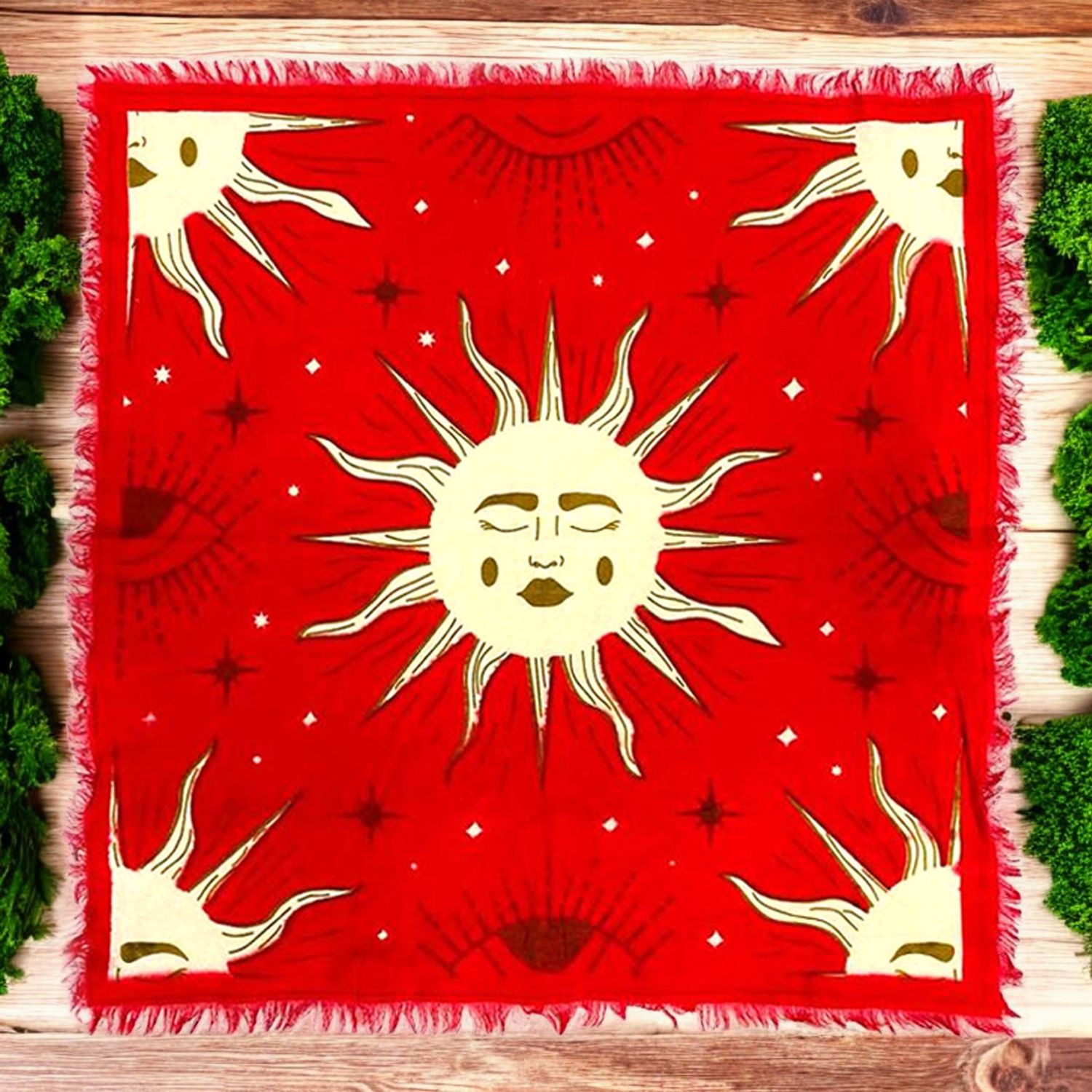 Celestial Sun Altar Cloth 24x24&quot;