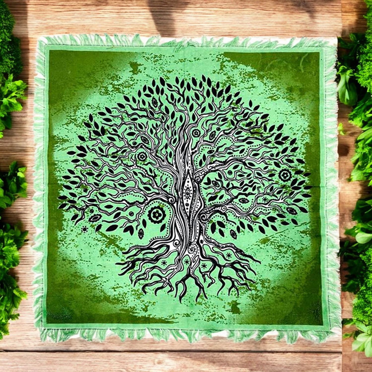 Tree of Life Altar Cloth 18x18&quot;