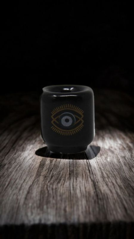 Evil Eye Chime Candle Holder