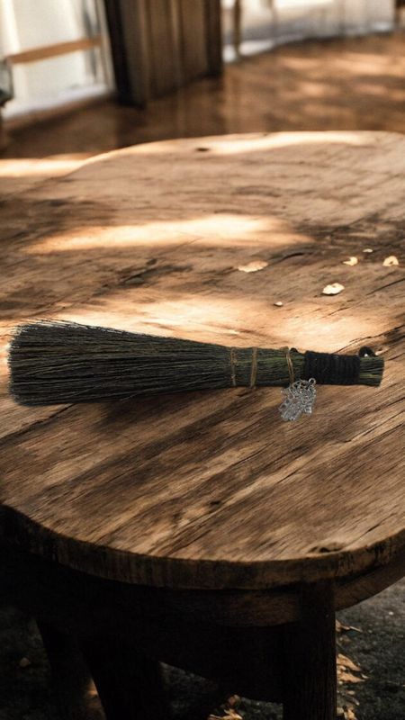 Hand of Fatima Altar Broom 8&quot;