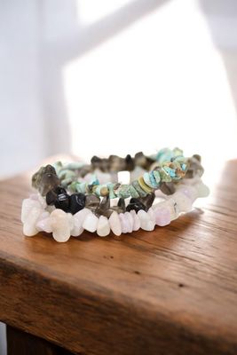 Crystal Chip Bracelet