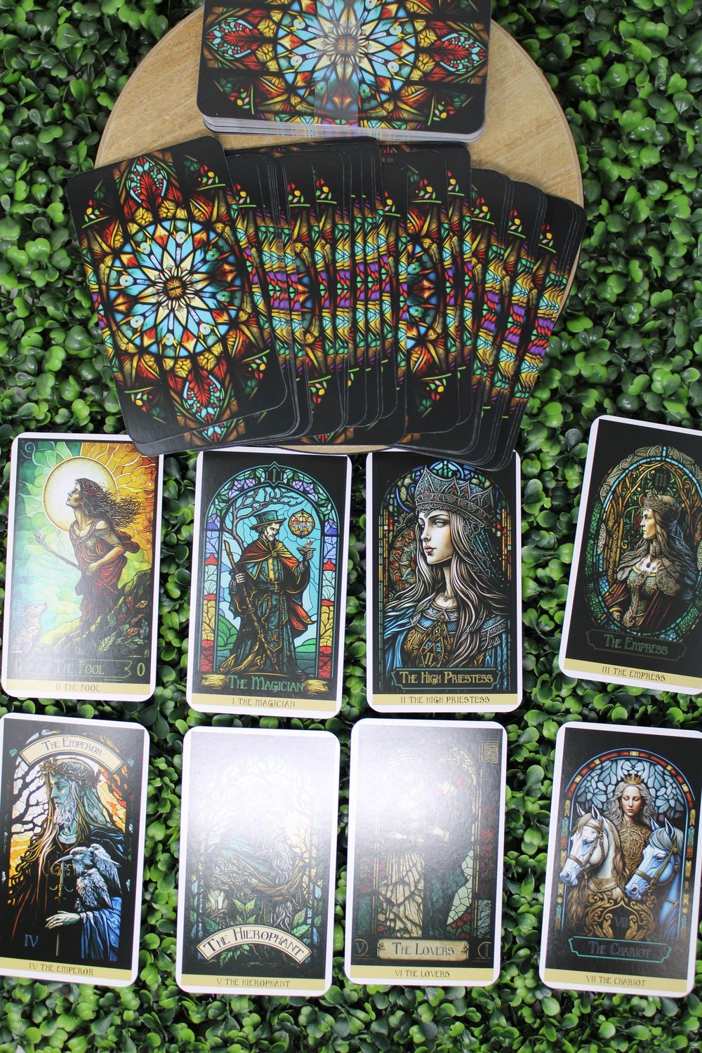 Stained Glass Tarot By James Edward
