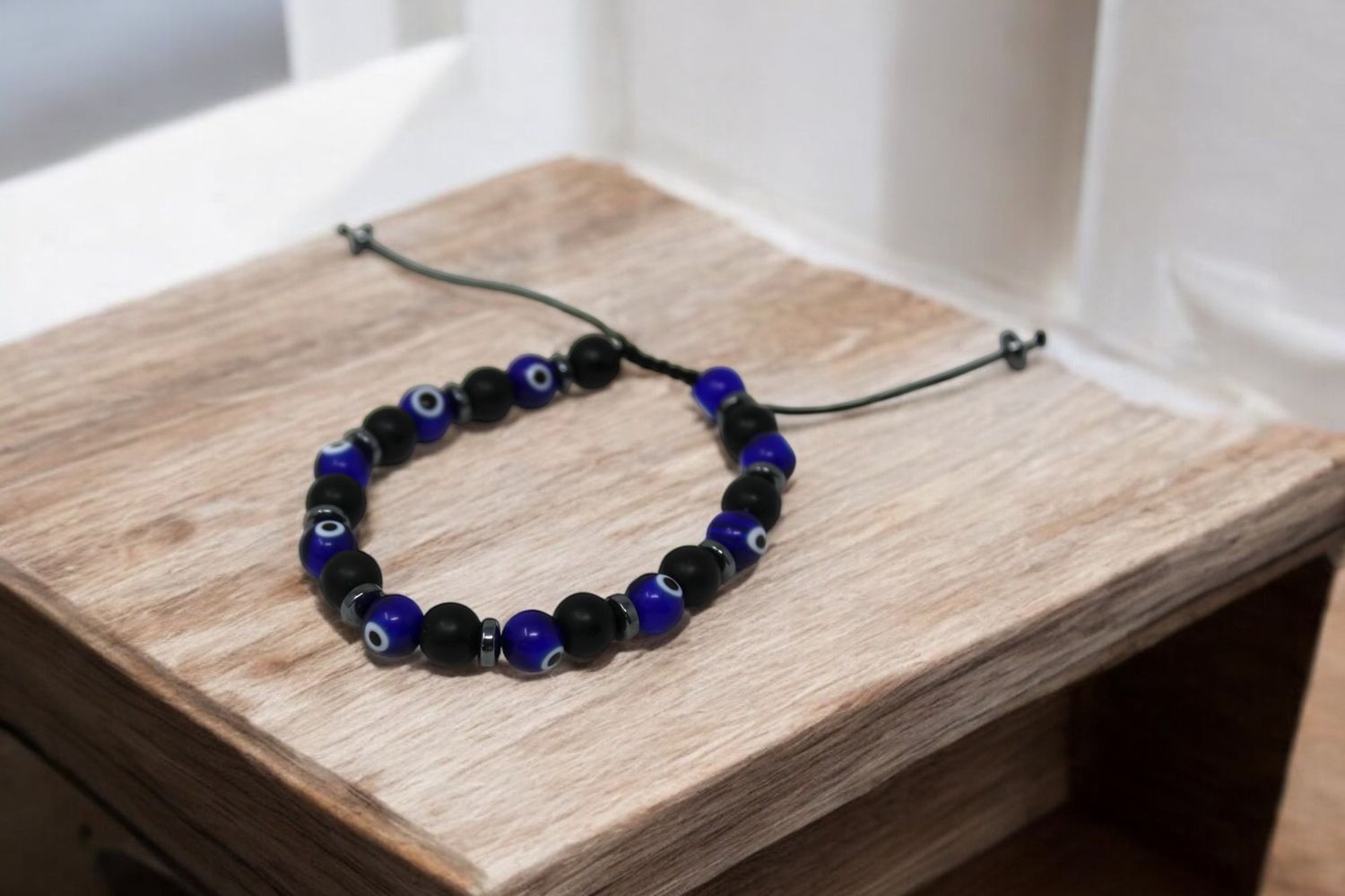 Evil Eye Hematite Bracelet