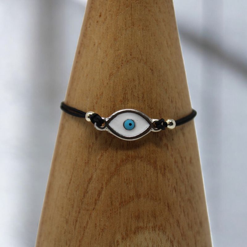 Evil Eye Oval Eye String Bracelet