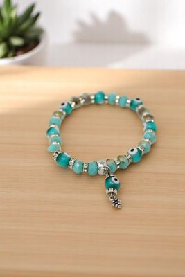 Evil Eye Bracelet 8mm
