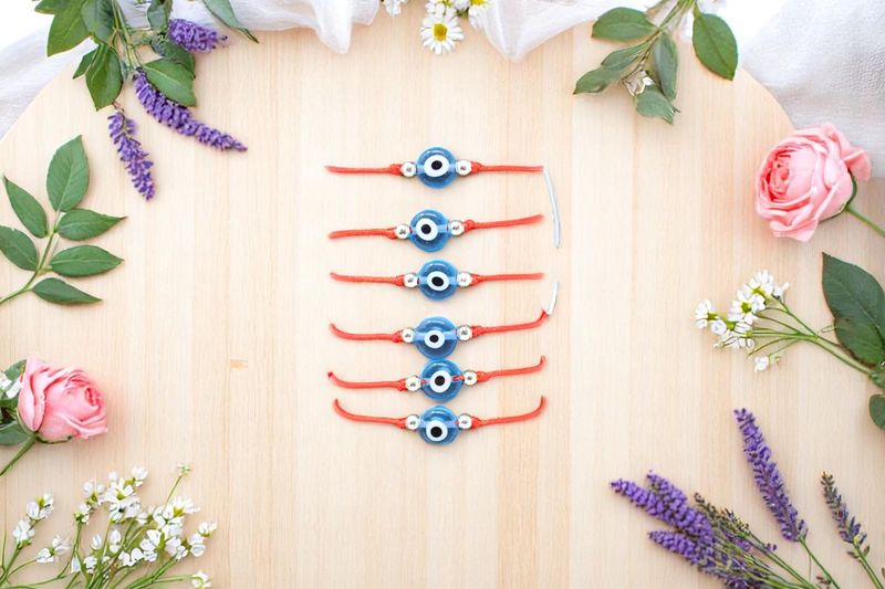 Evil Eye String Bracelet