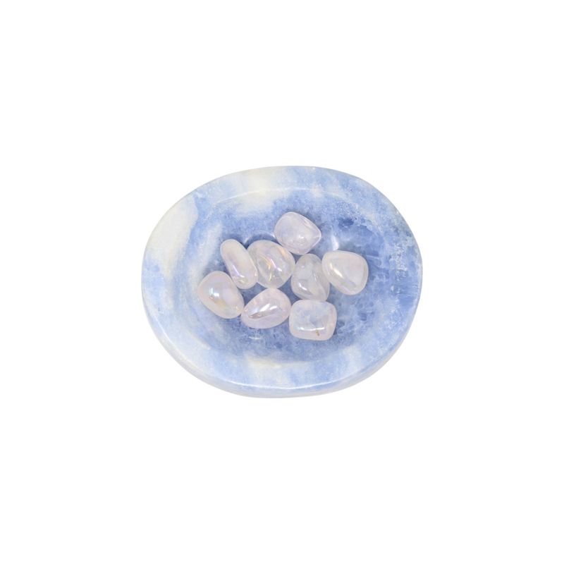 Angel Aura Rose Quartz Tumble