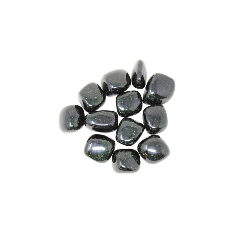 Green Goldstone Tumble