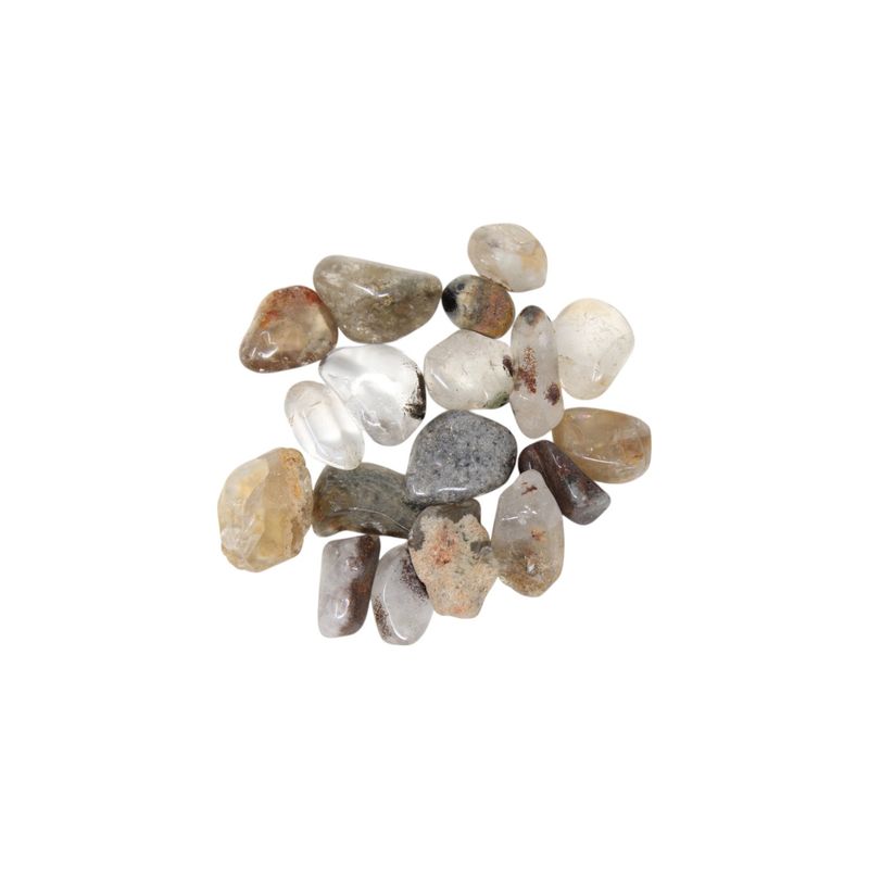 Lodolite Quartz Tumble