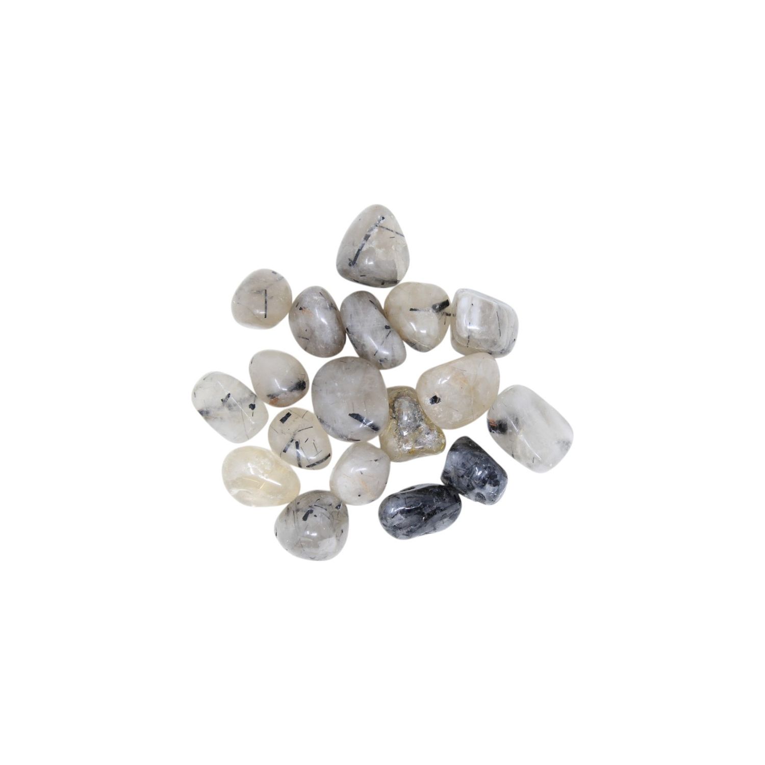 Tourmalinated Quartz Tumble