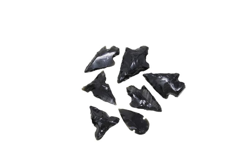 Black Obsidian Arrowhead