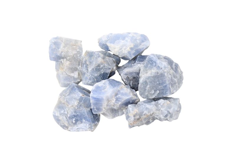 Blue Calcite Raw