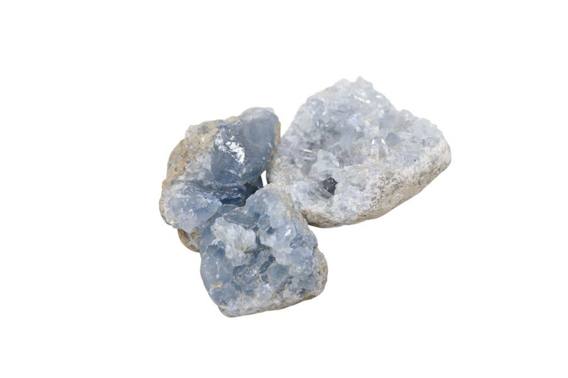 Celestite Raw Cluster