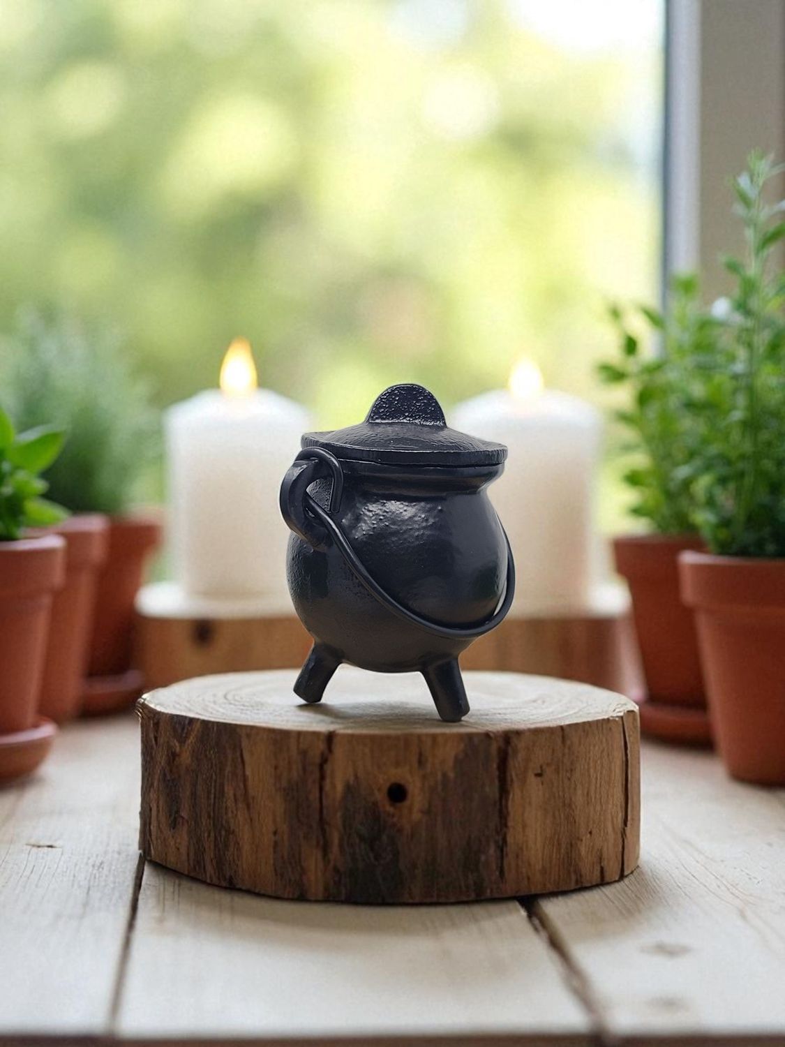 Cauldron SM with Lid 4.5&quot;
