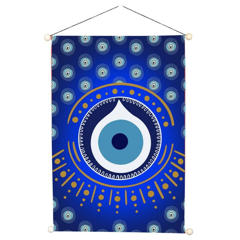 Evil Eye Banner 12x18"