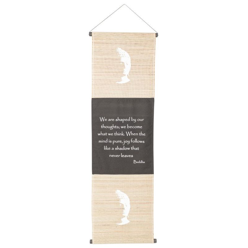Shaped By Our Thoughts Banner 14x50"
