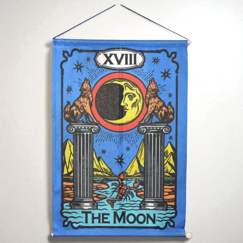 The Moon Tarot Banner 12x18&quot;