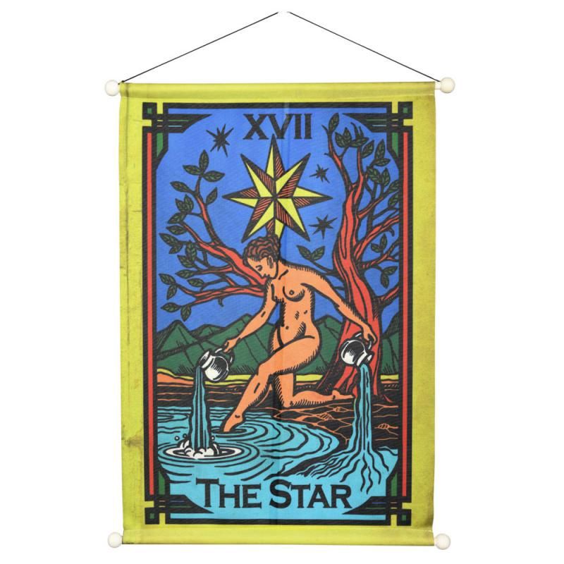 The Star Tarot Banner 12x18"