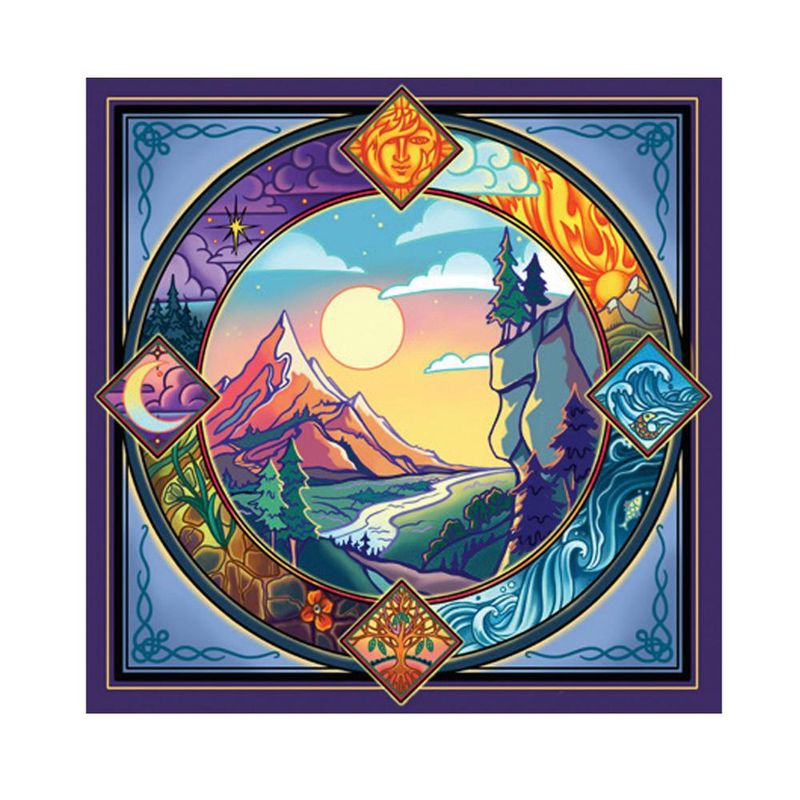 Elements Banner 15x15"