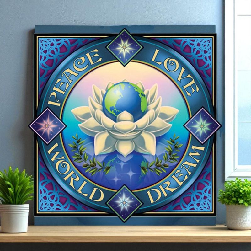 Peace Banner 15x15&quot;