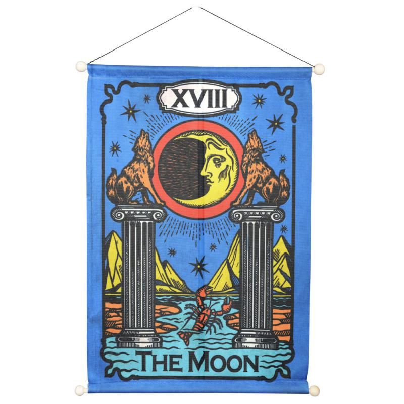 The Moon Tarot Banner 12x18"