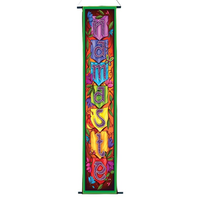 Namaste Banner 6x24"