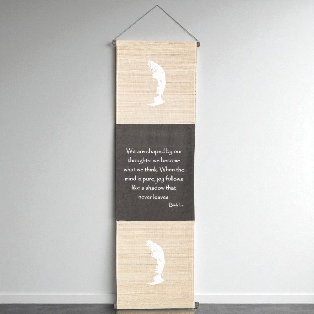 Shaped By Our Thoughts Banner 14x50&quot;