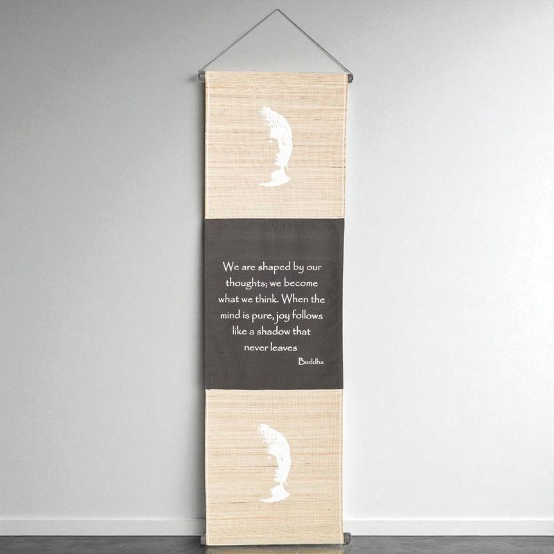 Shaped By Our Thoughts Banner 14x50&quot;