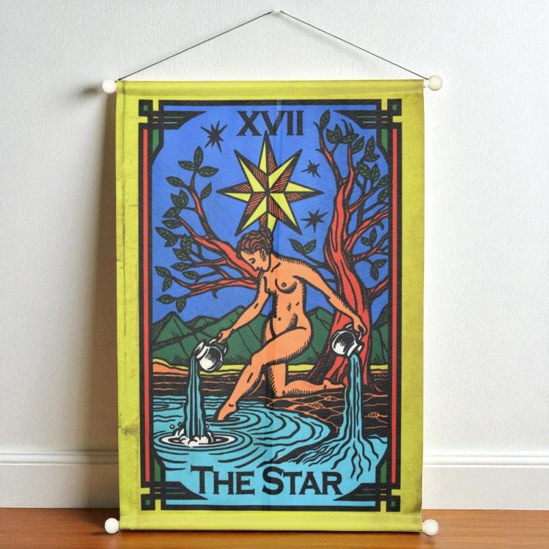 The Star Tarot Banner 12x18&quot;