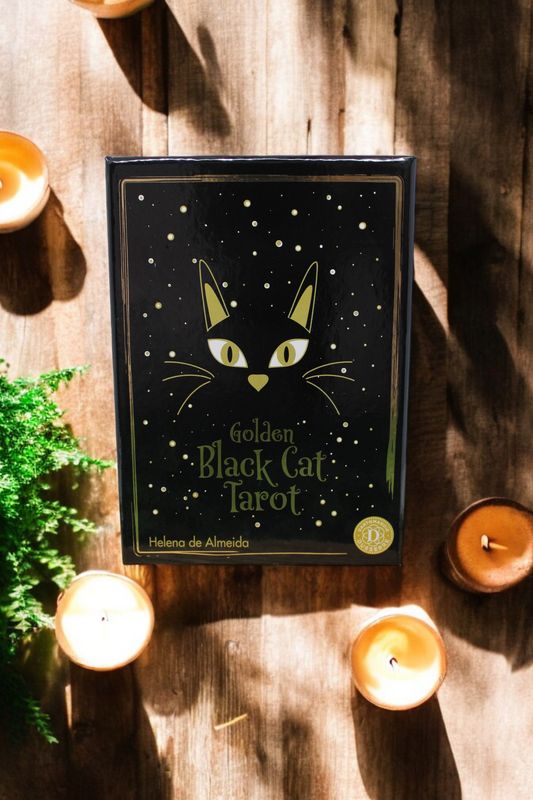 Golden Black Cat Tarot