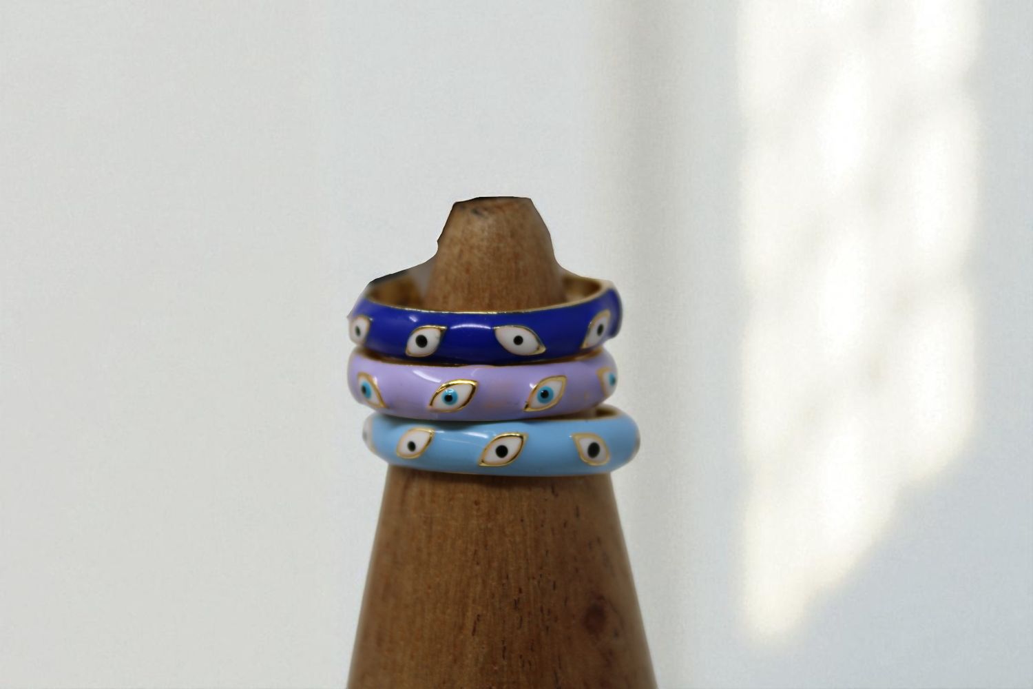 Evil Eye Slanted Eyes Ring