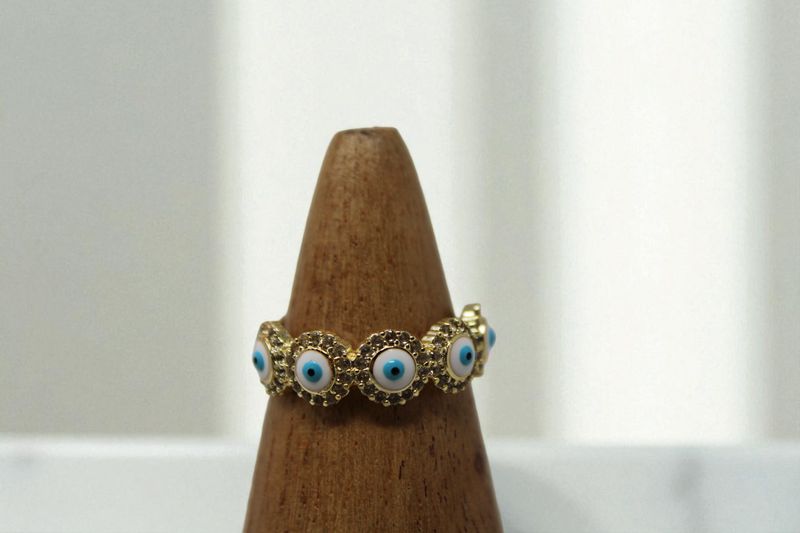 Evil Eye Sun Ring