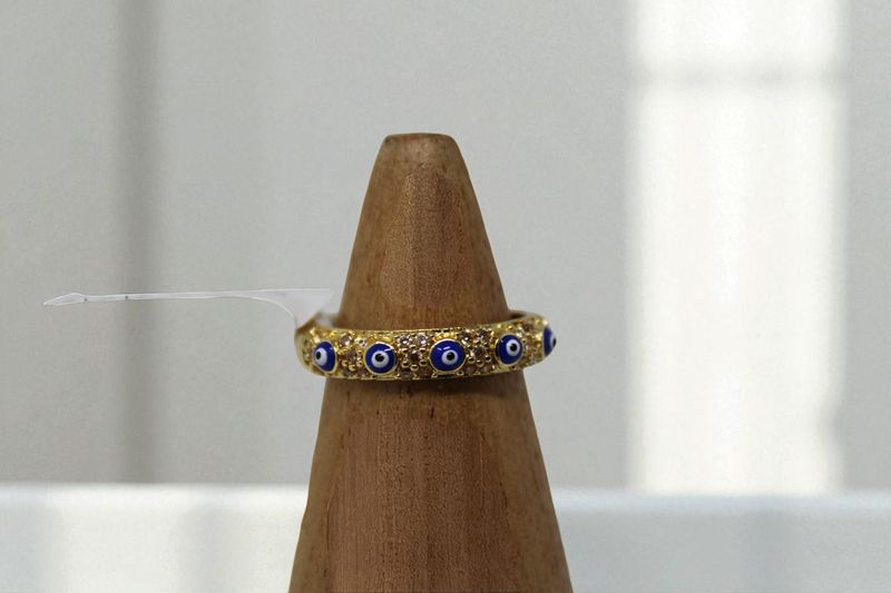Multi Evil Eye Rhinestone Ring