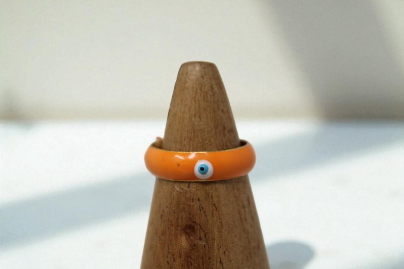 Evil Eye Single Eye Band Ring