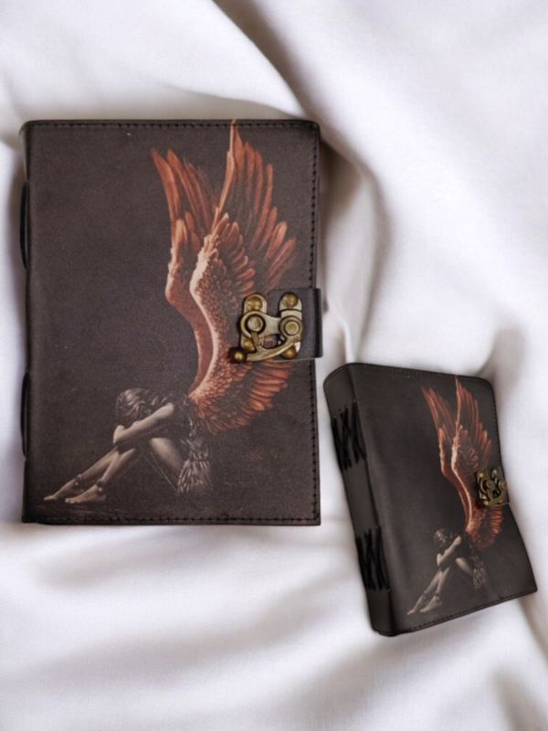 Girl with Angel Wings Journal 5x7&quot;