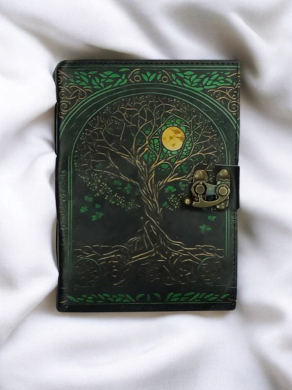 Tree of Life + Full Moon Journal 5x7&quot;