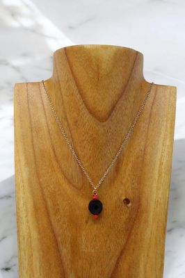 Azabache Pendant Necklace