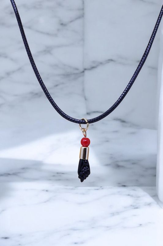 Azabache Hand Necklace