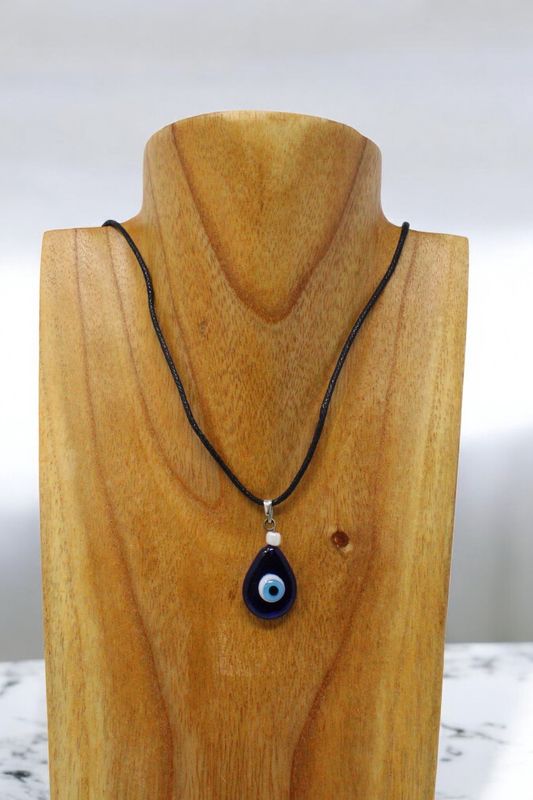 Evil Eye Glass Amulet Necklace