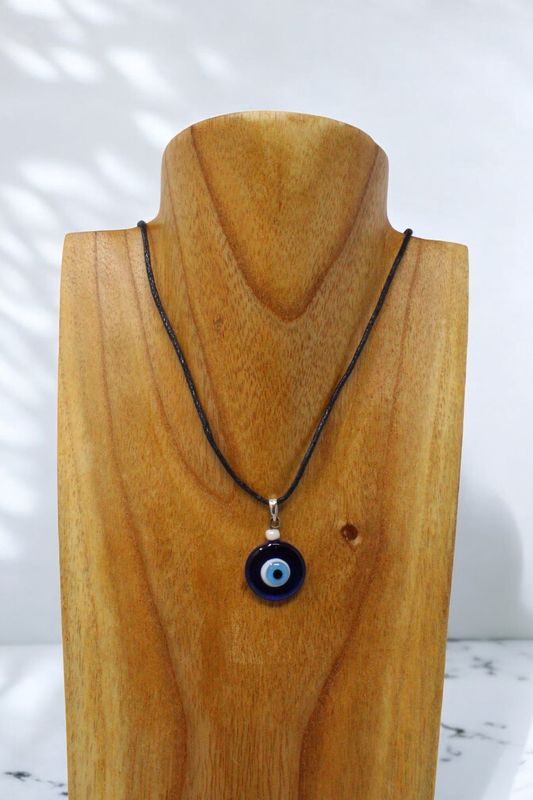 Evil Eye Glass Amulet Necklace