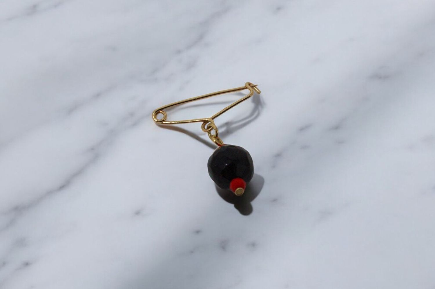 Azabache Evil Eye Pin