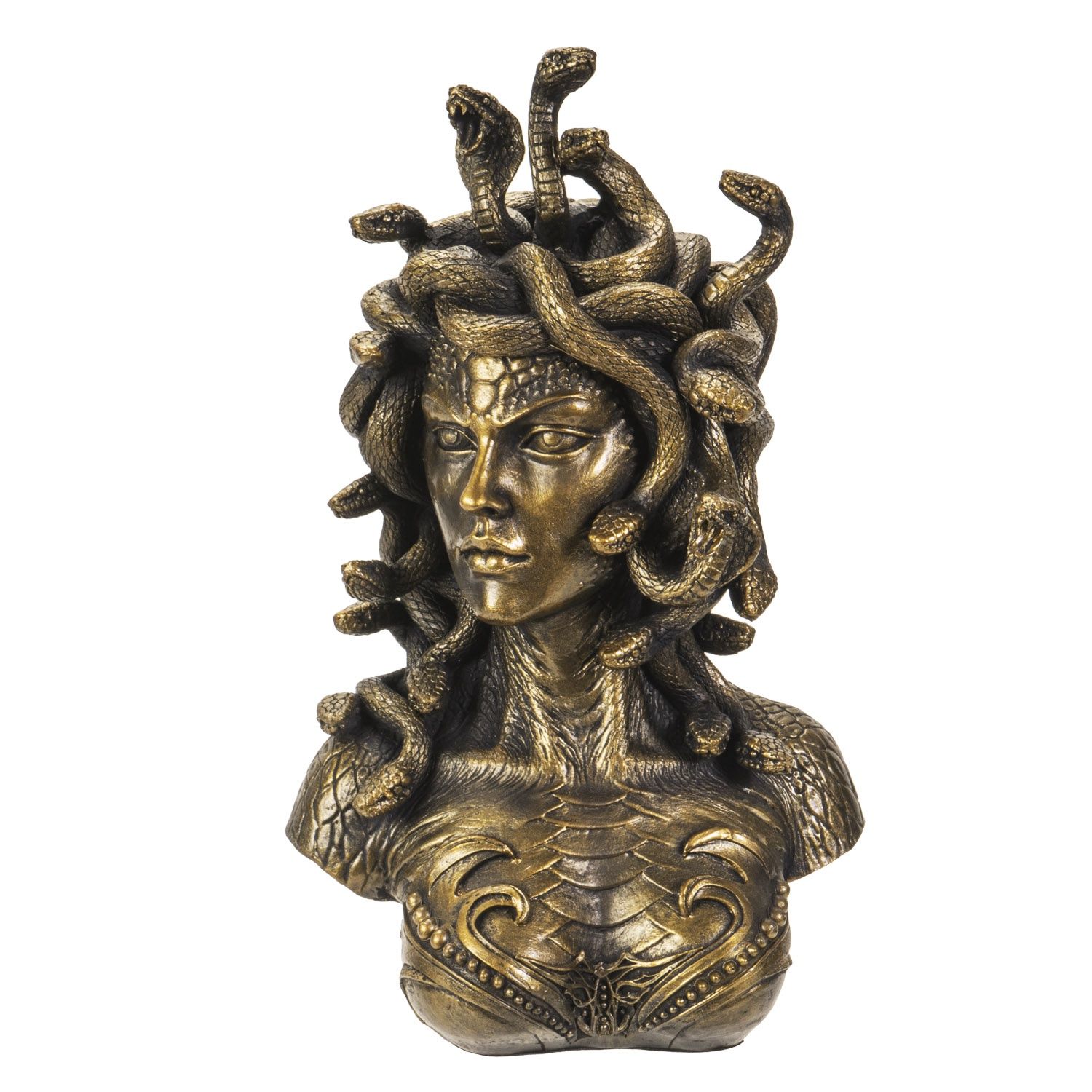 Medusa Bust Brass 14904