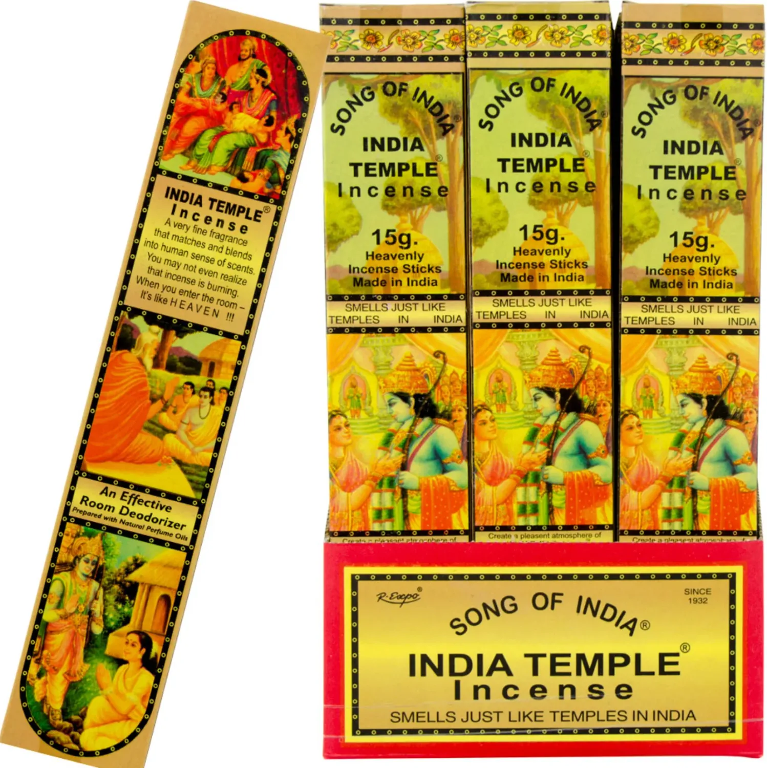 Song of India Incense, Type: 15g Pack